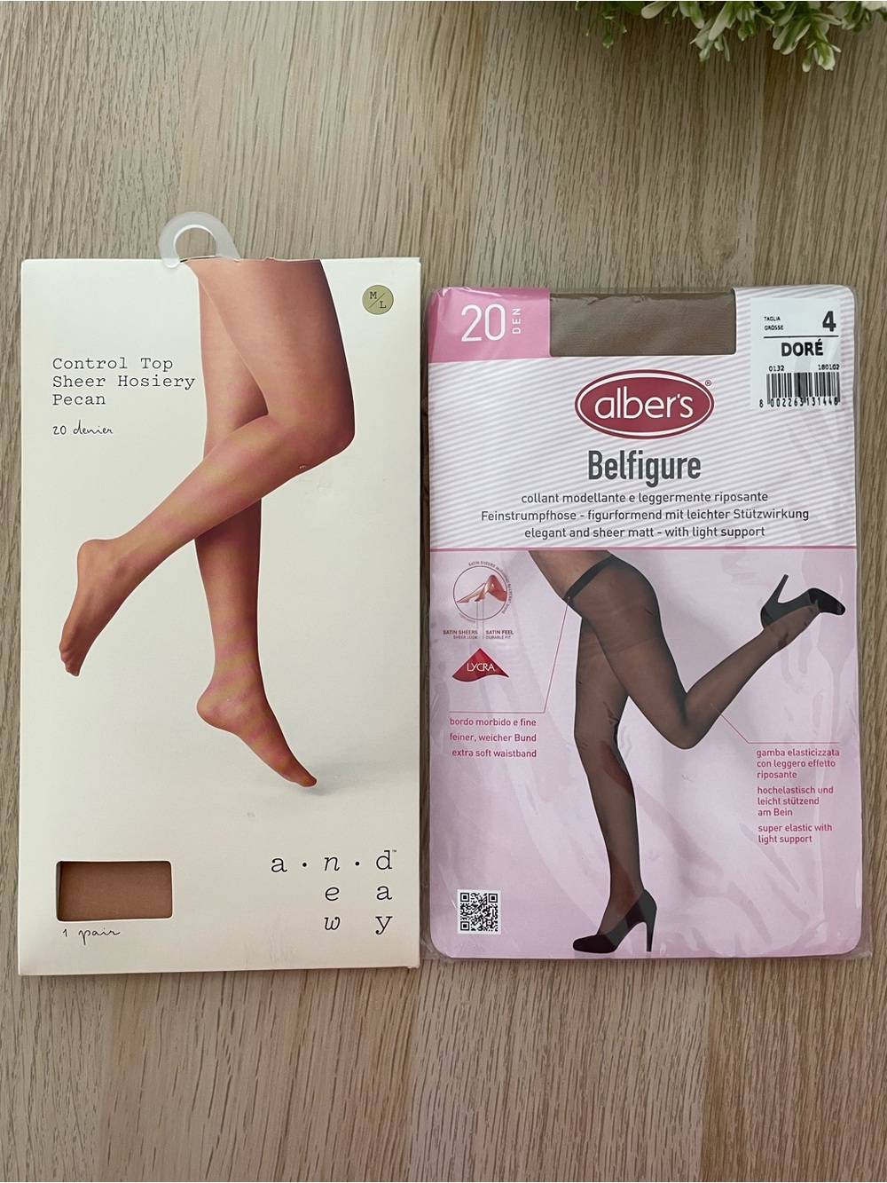 a new day Sheer Hosiery Tights - Pecan Brown